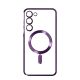 Silikonska maska Magsafe za Samsung S25, lila - 1850085