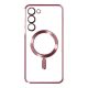 Silikonska maska Magsafe za Samsung S25 Plus, roze - 1850080