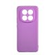 Futrola Silikonska GENTLE Color za Redmi Note 14 PRO 5G, lila - 1850240