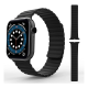 Silikonska narukvica za Apple Watch sa magnetom crno žuta 38/ 40/ 41 mm - 053173