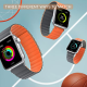 Silikonska narukvica za Apple Watch sa magnetom plava 42/ 44/ 45/ 49 mm - 053181