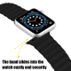 Silikonska narukvica za Apple Watch sa magnetom crna 38/ 40/ 41 mm - 053170