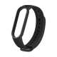 Silikonska narukvica za pametni sat Xiaomi Mi Band M5/ M6 crna - 610498