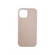 Silikonska SOFT Maska MagSafe iPhone 15+, puder roze - 1850014