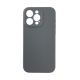 Silikonska SOFT Maska sa zaštitom kamere iPhone 15 Pro Max, tamno siva - 1850053