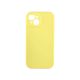 Silikonska SOFT Maska sa zaštitom kamere iPhone 15, žuta - 1850040