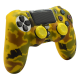 Silikonska zaštita za Joystick PS4 Military žuta - 601175