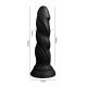 Silikonski Dildo 18cm Dildo Dick #1 Black - 001188
