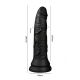 Silikonski Dildo 20cm Dildo Dick #5 Black - 001204