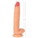 Silikonski Dildo 33cm Real Giant - 50042090000