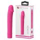 Roze silikonski vibrator sa venama - 014701