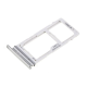 Sim Tray (ulozak za karticu) za Samsung S10 Plus srebrni - E1507