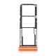 Sim Tray (ulozak za karticu) za Xiaomi Redmi 10C narandzasti - E1618