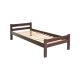 MATIS  Single krevet 90x200cm, tamno braon - EP2980479