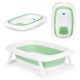 ECO TOYS Sklopiva kadica za kupanje bebe sa odovodom, zelena - HA-B31 GREEN
