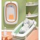 ECO TOYS Sklopiva kadica za kupanje bebe sa odovodom, zelena - HA-B31 GREEN