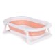 ECO TOYS Sklopiva kadica za kupanje bebe sa odvodom, roze - HA-B27 PINK