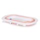 ECO TOYS Sklopiva kadica za kupanje bebe sa odvodom, roze - HA-B27 PINK