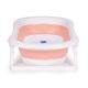 ECO TOYS Sklopiva kadica za kupanje bebe sa odvodom, roze - HA-B27 PINK