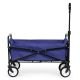 MULTIGARDEN Sklopiva kolica za plažu 48x90cm, plava - TC-005 BLUE