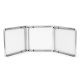 MODERNHOME Sklopivi sto za kampovanje 180x60cm, crna - GB030-180 BLACK