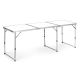 MODERNHOME Sklopivi sto za kampovanje 180x60cm, bela - GB030-180 WHITE