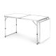 MODERNHOME Sklopivi sto za kampovanje 180x60cm, bela - GB030-180 WHITE