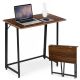 MODERNHOME Sklopivi sto za kompijuter 80x45 cm laptop table dark wood - EP2828286
