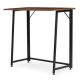MODERNHOME Sklopivi sto za kompijuter 80x45 cm laptop table dark wood - EP2828286