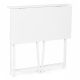 MODERNHOME Sklopivi sto za kompijuter 80x45 cm laptop table white - EP2828283