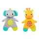 KIDS II BRIGHT STARTS ZVECKA/GLODALICA ZA BEBE - ZIRAFA I SLON 8916 SNUGGLE&TEETHE - EP2739430