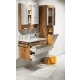 CERAMICA LUX Tara Hrast vertikala 35x140 konzolna korpa - 300296