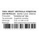 CERAMICA LUX Tara Hrast vertikala 35x140 konzolna polica - 300295