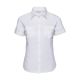 RUSSELL Ženska košulja Roll Fit Twill kratak rukav, bela - 650022