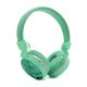 Bluetooth slušalice A5 Shiny Fashion Style, tirkizna - SL1121