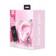 MOXOM Slušalice Bluetooth MX-WL58, roza - SL1417