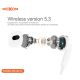 MOXOM Slušalice bluetooth MX-WL74, bela - SL1559