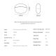 AWEI Bluetooth slušalice T90 ENC, bela - SL1574