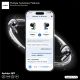 MOXOM Slušalice bluetooth MX-TW78 AI prevodilac, srebrne - SL1620