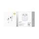 Slusalice bluetooth Moxom MX-TW95 ANC bele - EP3166521