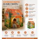 EDDY TOYS Šator za decu Zoo 95x72x102cm - EP3174602