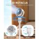 Homemates F1 ventilator bežični sa baterijom i upravljačem (punjivi) na 3 nivoa - EP3004226