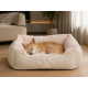 PET COMFORT Krevet za pse Bež 50 × 38 × 17 cm - EP3174578