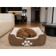 PET COMFORT Krevet za pse Braon 50 × 38 × 17 cm - EP3174614