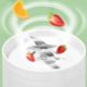 Homemates Prenosivi blender na bateriju bele boje 380ml - EP3004228