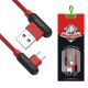Mikro Kabl usb 1m 90° GOLF GC-45m, crvena - 00G219