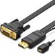 UGREEN Adapter HDMI na VGA, 1,5m - 30449