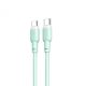 XO Kabl Tip C na Tip C 60W NB208B 1m, zelena - XO0283