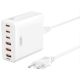 XO Brzi punjač GaN 75W 3USB+3TIP-C L133 - XO0285
