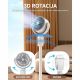 Homemates F1 ventilator bežični sa baterijom i upravljačem (punjivi) na 3 nivoa - EP3004226
